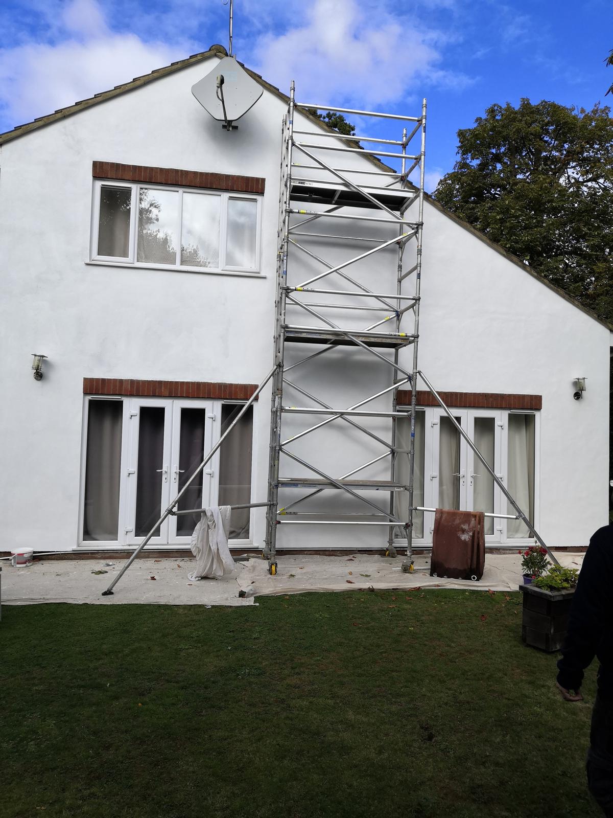exterior painting Elephant & Castle, SE17